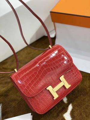 wholesale quality hermes constance 19 shinny niloticus crocodile 95 braise ghw